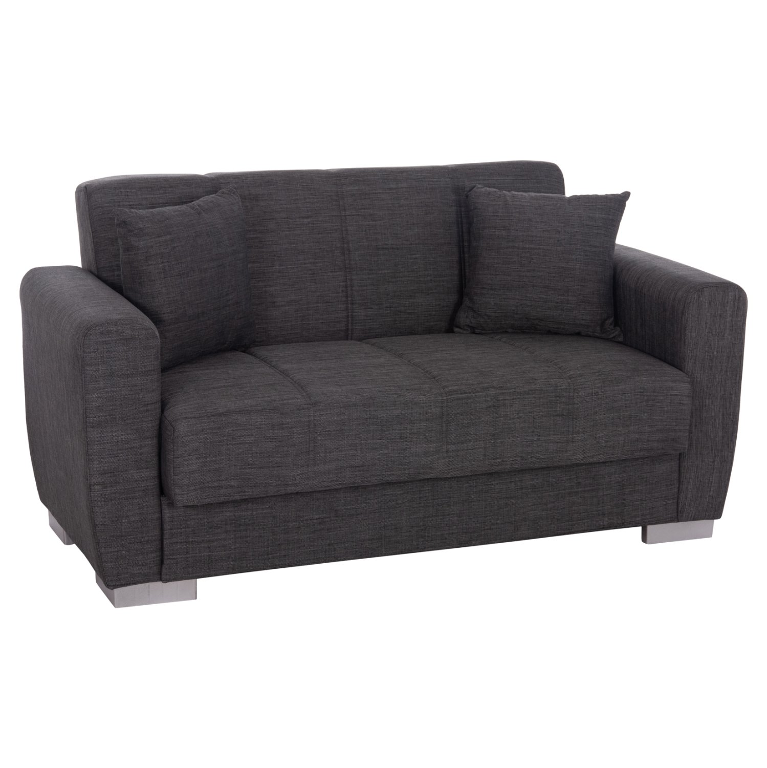 kanapes-krebati-dithesios-gkri-fb9324103 ΚΑΝΑΠΕΣ ΚΡΕΒΑΤΙ POLYA ΔΙΘΕΣΙΟΣ ΓΚΡΙ HM3241.03 153x87x77Υεκ. - Image 1