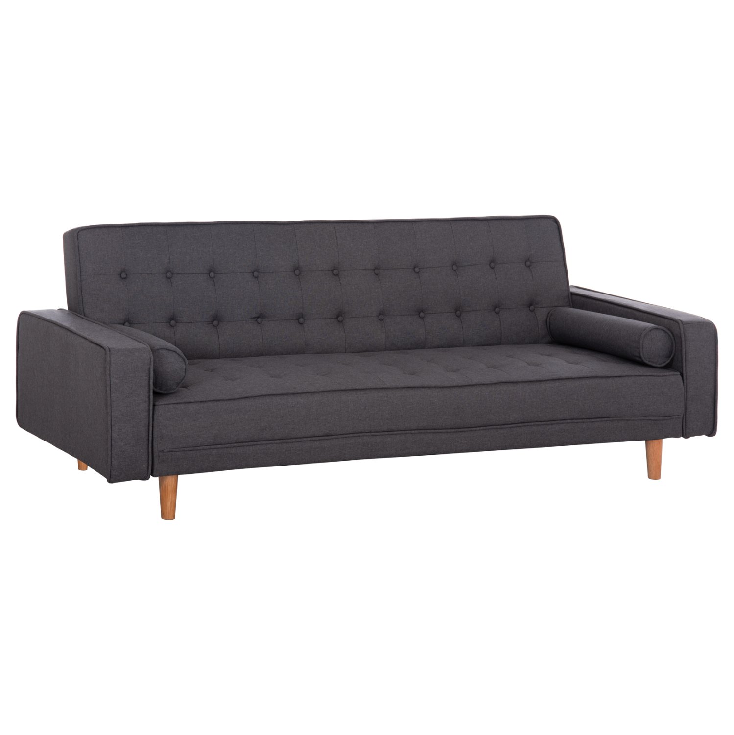 kanapes-krebati-fb9315001-gkri-me-2-plai-6 ΚΑΝΑΠΕΣ ΚΡΕΒΑΤΙ SALVADOR HM3150.01 ΓΚΡΙ ΜΕ 2 ΠΛΑΙΝΑ ΜΑΞΙΛΑΡΙΑ 222x97x80Y εκ. - Image 1