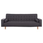 ΚΑΝΑΠΕΣ ΚΡΕΒΑΤΙ SALVADOR HM3150.01 ΓΚΡΙ ΜΕ 2 ΠΛΑΙΝΑ ΜΑΞΙΛΑΡΙΑ 222x97x80Y εκ. - Image 4