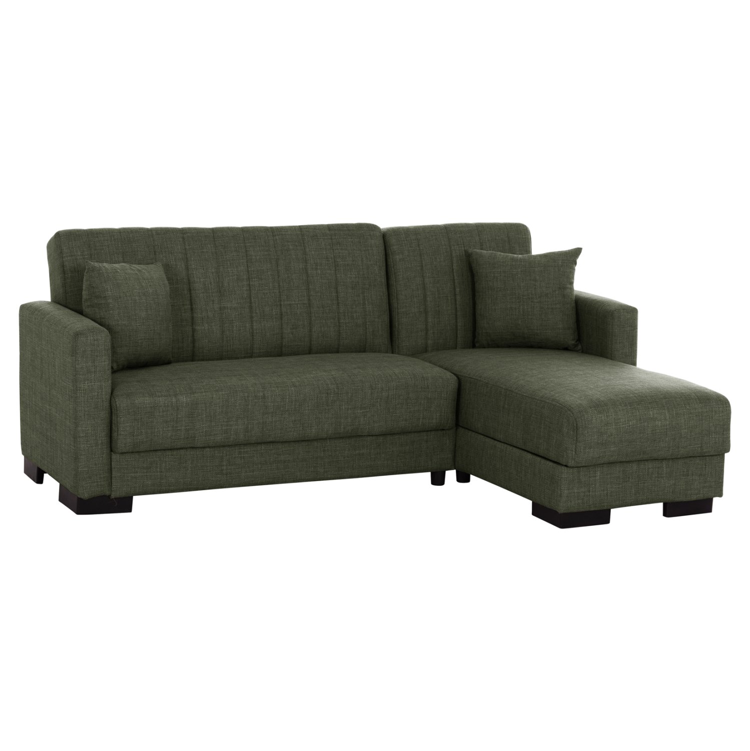 kanapes-krebati-gonia-anastrepsimi-dark- ΚΑΝΑΠΕΣ ΚΡΕΒΑΤΙ GHUFRAN ΓΩΝΙΑ ΑΝΑΣΤΡΕΨΙΜΗ DARK OLIVE ΜΕ ΑΠΟΘΗΚΕΤΙΚΟ ΧΩΡΟ HM3244.05 202x140x78Yεκ. - Image 1