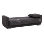 ΚΑΝΑΠΕΣ ΚΡΕΒΑΤΙ POLYA ΤΡΙΘΕΣΙΟΣ HM3240.03 ΓΚΡΙ 215x85x76Υ εκ. - Image 3