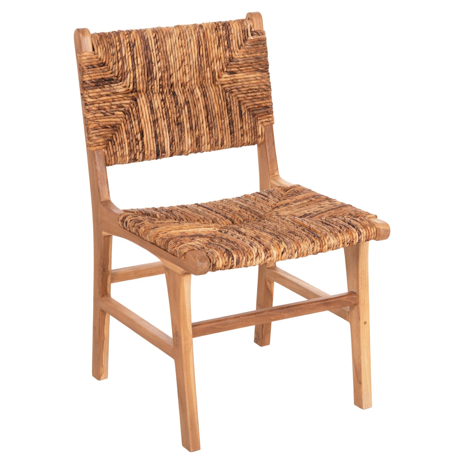 karekla-apo-xylo-teak-me-psathini-plati- ΚΑΡΕΚΛΑ ΑΠΟ ΞΥΛΟ ΤΕΑΚ ME ΨΑΘΙΝΗ ΠΛΑΤΗ ΚΑΙ ΚΑΘΙΣΜΑ ΦΥΣΙΚΟ ΧΡΩΜΑ 51x60,5x86Yεκ.HM9399.11 - Image 1