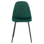 ΚΑΡΕΚΛΑ LEONARDO ΒΕΛΟΥΔΟ ΚΥΠΑΡΙΣΣΙ ΜΕ ΜΕΤΑΛΛΙΚΑ ΠΟΔΙΑ 45x53x85Υ εκ. HM00100.23 - Image 3