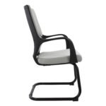 ΚΑΡΕΚΛΑ ΣΥΝΕΡΓΑΣΙΑΣ CENTRIC HM1074.21 ΓΚΡΙ & ΣΚΕΛΕΤΟ ΜΑΥΡΟ 64x60x94,5Yεκ. - Image 4