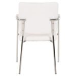 ΚΑΡΕΚΛΑ QUESTA ΜΕ ΜΠΡΑΤΣΑ HM1070.02 ΛΕΥΚΗ 56,5x59x85 cm - Image 6