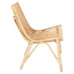 ΚΑΡΕΚΛΑ ΕΞΩΤ.ΧΩΡΟΥ CELLION HM9812.01 ΡΑΒΔΟΙ RATTAN ΣΕ ΦΥΣΙΚΟ ΧΡΩΜΑ 76x72x83Υεκ. - Image 4