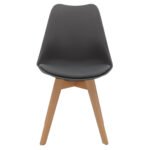 ΚΑΡΕΚΛΑ VEGAS HM0033.03 ΠΟΔΙΑ ΟΞΙΑΣ-ΚΑΘΙΣΜΑ P.P. ΣΚΟΥΡΟ ΓΚΡΙ 45x56x80Υεκ. - Image 3