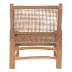 ΚΑΡΕΚΛΑ LONDER HM5986 ΞΥΛΟ TEAK ΣΕ ΦΥΣΙΚΟ ΚΑΙ ΣΥΝΘΕΤΙΚΟ RATTAN 63x77x77Υεκ. - Image 6