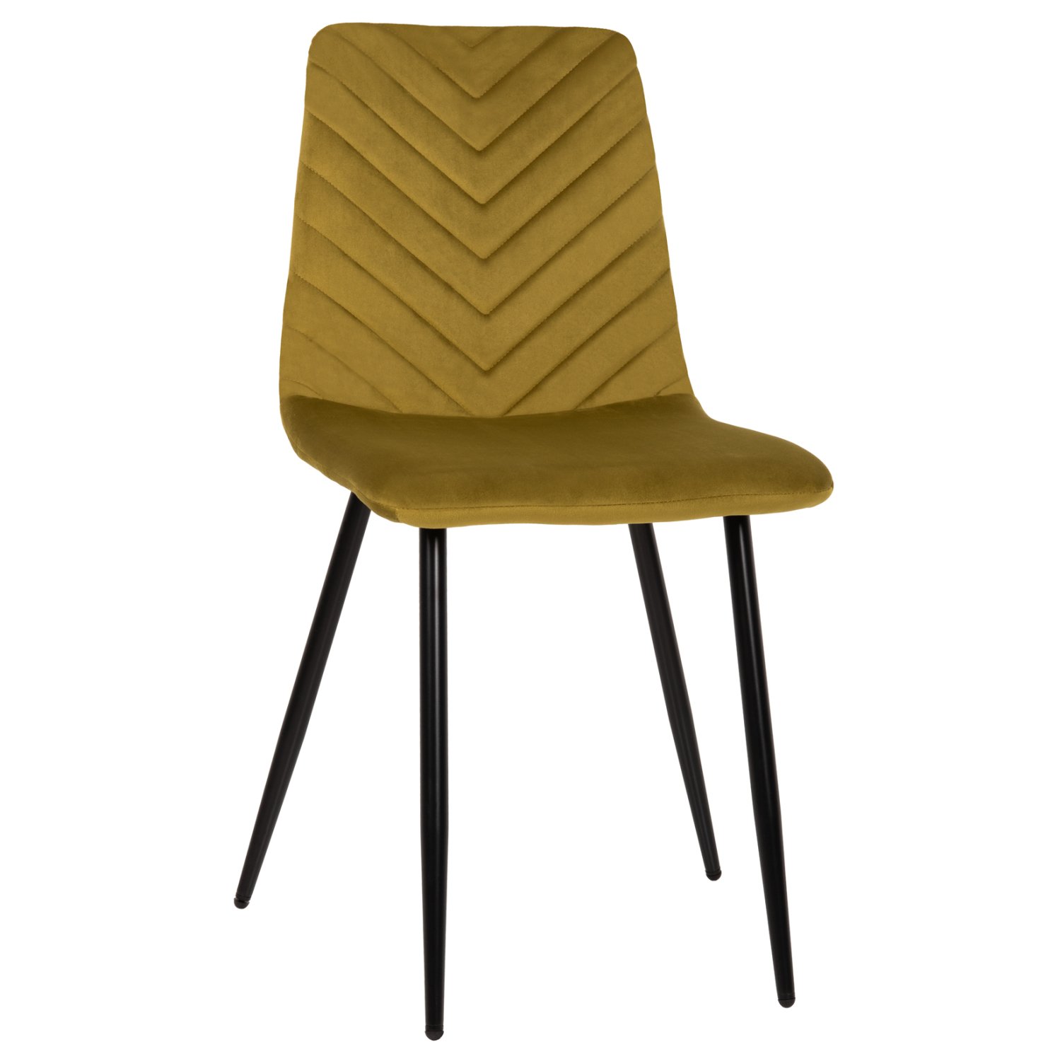 karekla-fb9858707-beloydo-ladi-me-mayra- ΚΑΡΕΚΛΑ LATRELL HM8587.07 ΒΕΛΟΥΔΟ ΛΑΔΙ ΜΕ ΜΑΥΡΑ ΜΕΤΑΛΛΙΚΑ ΠΟΔΙΑ 43x54x88Υεκ. - Image 1