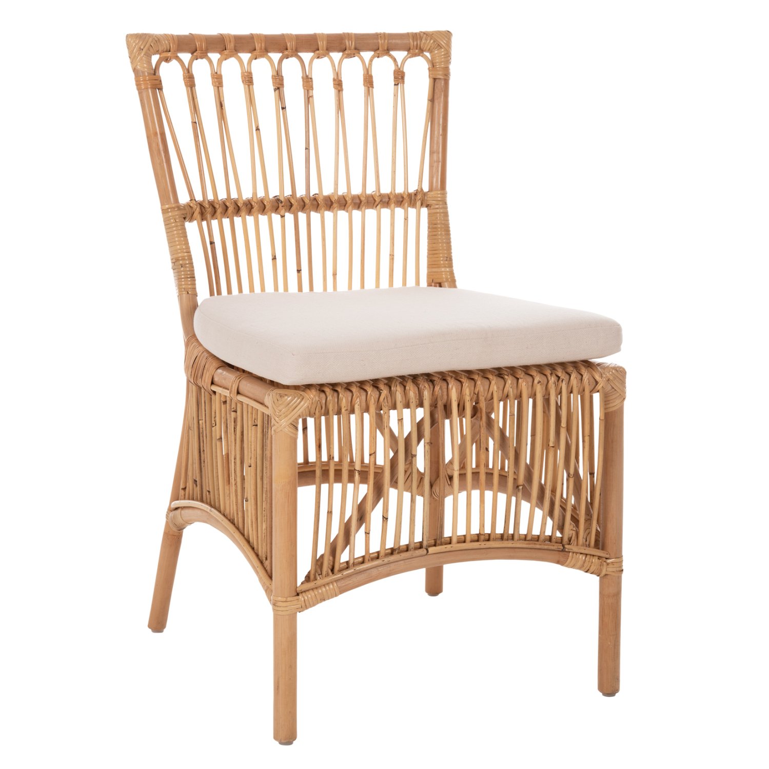 karekla-fb99834-rattan-se-fysiko-maxilar ΚΑΡΕΚΛΑ THALIN HM9834 RATTAN ΣΕ ΦΥΣΙΚΟ-ΜΑΞΙΛΑΡΙ ΣΕ ΛΕΥΚΟ 53x58x91Υεκ. - Image 1