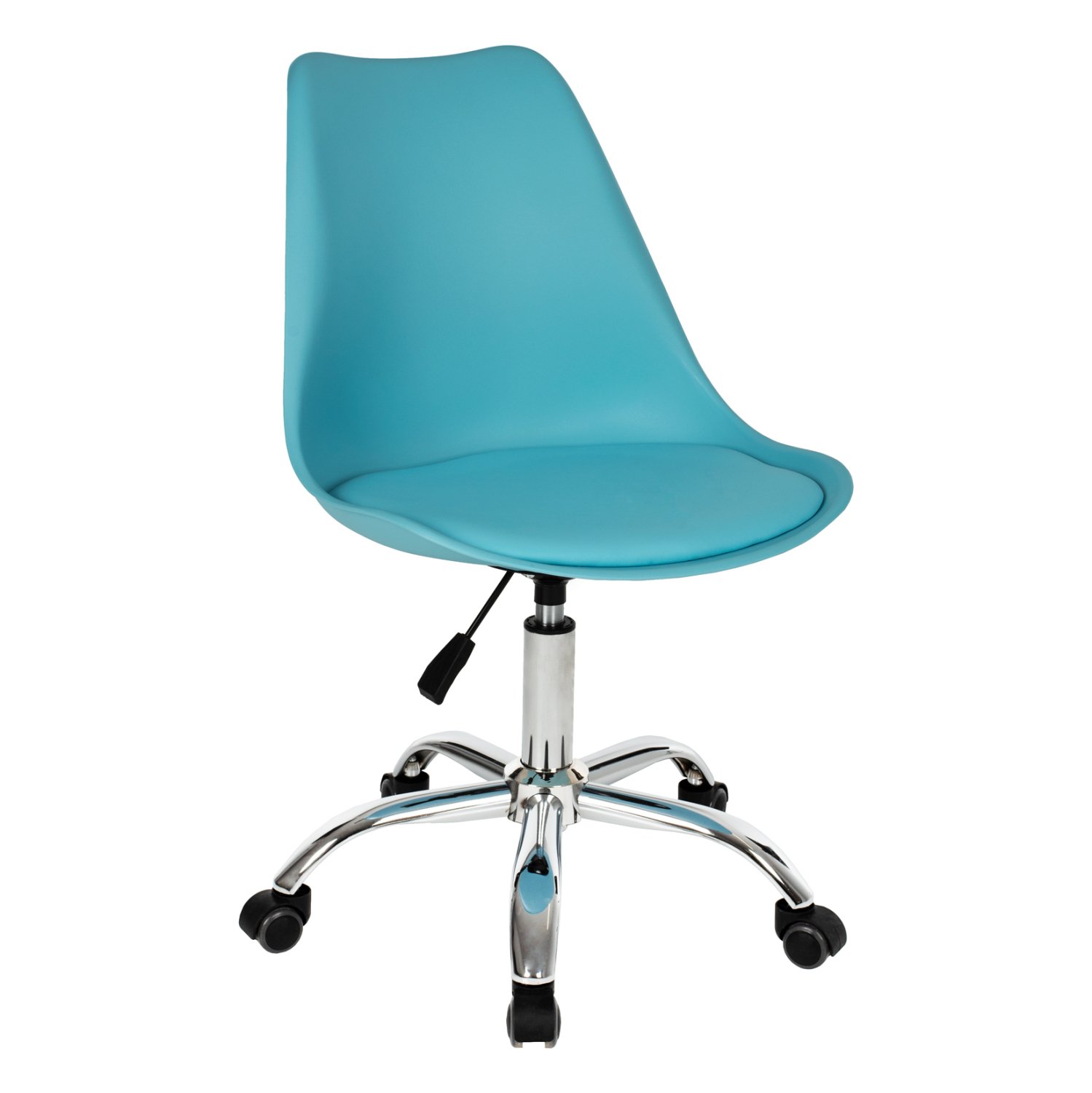 karekla-grafeioy-1-temachio-vegas-fb9105 ΚΑΡΕΚΛΑ ΓΡΑΦΕΙΟΥ 1 ΤΕΜΑΧΙΟ VEGAS HM1052.08 ΓΑΛΑΖΙΟ 48x56x95Yεκ. - Image 1