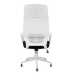 ΚΑΡΕΚΛΑ ΓΡΑΦΕΙΟΥ ANIVIA HM1054.01 ΜΑΥΡO & ΠΟΔΙ ΛΕΥΚΟ 64x61x126 εκ. - Image 6