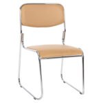 ΚΑΡΕΚΛΑ ΓΡΑΦΕΙΟΥ ΣΥΝΕΡΓΑΣΙΑΣ MABEL HM1019.07 ΧΡΩΜΙΩΜΕΝΗ ΜΕ ΜΟΚΑ PU 47x48x78Yεκ