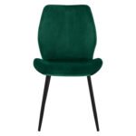 ΚΑΡΕΚΛΑ KLAY ΜΕ ΚΥΠΑΡΙΣΣΙ ΒΕΛΟΥΔΟ & ΜΑΥΡΟ ΜΕΤΑΛΛΙΚΟ ΣΚΕΛΕΤΟ HM8730.03 49X62,5X87 εκ. - Image 3