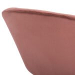 ΚΑΡΕΚΛΑ ODED ΜΕ ΜΕΤΑΛΛΙΚΑ ΜΑΥΡΑ ΠΟΔΙΑ & ΒΕΛΟΥΔΟ ΣΑΠΙΟ ΜΗΛΟ HM8731.12 49x57x79Υ εκ. - Image 6