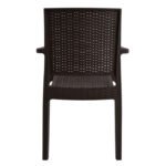 ΠΟΛΥΘΡΟΝΑ ΠΟΛΥΠΡΟΠΥΛΕΝΙΟΥ ΒΑΡΕΩΣ ΤΥΠΟΥ KAGANU DARK BROWN HM5134.09 57x55,5x89 εκ. - Image 6