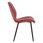 ΚΑΡΕΚΛΑ KLAY ΜΕ ΣΑΠΙΟ ΜΗΛΟ ΒΕΛΟΥΔΟ & ΜΑΥΡΟ ΜΕΤΑΛΛΙΚΟ ΣΚΕΛΕΤΟ HM8730.02 49X62,5X87 εκ - Image 4