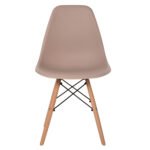 ΚΑΡΕΚΛΑ ΜΕ ΞΥΛΙΝΑ ΠΟΔΙΑ ΚΑΙ ΚΑΘΙΣΜΑ TWIST PP ΚΑΠΟΥΤΣΙΝΟ HM8460.35 46x50x82Υεκ. - Image 3