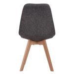 ΚΑΡΕΚΛΑ VEGAS ΜΕ ΞΥΛΙΝΑ ΠΟΔΙΑ ΚΑΙ ΜΕ ΥΦΑΣΜΑ ΓΚΡΙ HM0033.50 48Χ55Χ82 ΕΚ - Image 6