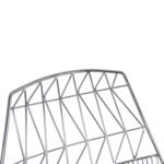 ΚΑΡΕΚΛΑ ΜΕΤΑΛΛΙΚΗ ΑΣΗΜΙ ICARUS HM8010.10 54x57x79cm - Image 6