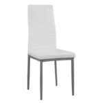 ΚΑΡΕΚΛΑ ΜΕΤΑΛΛΙΚΗ LADY HM0037.11 ΛΕΥΚΟ PU ΜΕΤΑΛΛΙΚΟ ΣΚΕΛΕΤΟ K/D 40x48x95Y εκ.