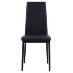 ΚΑΡΕΚΛΑ ΜΕΤΑΛΛΙΚΗ LADY HM0037.12 ΜΑΥΡΟ PU ΜΕΤΑΛΛΙΚΟ ΣΚΕΛΕΤΟ K/D 40x48x95 εκ. - Image 3