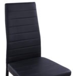 ΚΑΡΕΚΛΑ ΜΕΤΑΛΛΙΚΗ LADY HM0037.12 ΜΑΥΡΟ PU ΜΕΤΑΛΛΙΚΟ ΣΚΕΛΕΤΟ K/D 40x48x95 εκ. - Image 6