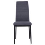 ΚΑΡΕΚΛΑ ΜΕΤΑΛΛΙΚΗ LADY HM0037.20 ΓΚΡΙ ΥΦΑΣΜΑ ΜΕΤΑΛΛΙΚΟ ΣΚΕΛΕΤΟ K/D 40x48x95 - Image 3