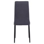 ΚΑΡΕΚΛΑ ΜΕΤΑΛΛΙΚΗ LADY HM0037.20 ΓΚΡΙ ΥΦΑΣΜΑ ΜΕΤΑΛΛΙΚΟ ΣΚΕΛΕΤΟ K/D 40x48x95 - Image 6