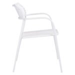 ΚΑΡΕΚΛΑ ΜΕΤΑΛΛΙΚΗ ΛΕΥΚΗ THETIS HM5173.12 55x57x79 cm - Image 4