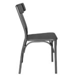 ΚΑΡΕΚΛΑ ΜΕΤΑΛΛΙΚΗ ΜΕ ΛΑΜΑΡΙΝΑ ΑΝΘΡΑΚΙ 499-Η/Β 38X48X86 εκ - Image 6