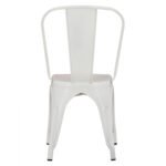 ΚΑΡΕΚΛΑ ΜΕΤΑΛΛΙΚΗ MELITA ΣΕ ΛΕΥΚΟ MAT  43x50x82Υ εκ. HM8641.21 - Image 6