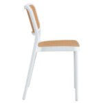 ΚΑΡΕΚΛΑ ΠΟΛΥΠΡΟΠΥΛΕΝΙΟΥ MEKO HM5934.01 ΛΕΥΚΗ ΜΕ ΜΠΕΖ ΨΑΘΑ 41x49x102Υ εκ. - Image 4