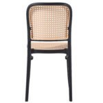 ΚΑΡΕΚΛΑ ΠΟΛΥΠΡΟΠΥΛΕΝΙΟΥ FLOW HM5937.02 ΜΑΥΡΗ ΜΕ ΜΠΕΖ ΚΑΘΙΣΜΑ ΚΑΙ ΠΛΑΤΗ 41x49x102Υεκ. - Image 5