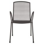 ΚΑΡΕΚΛΑ ΠΟΛΥΘΡΟΝΑ ΜΕΤΑΛΛΙΚΗ ΑΝΘΡΑΚΙ ELIJAH HM5005.01 54x62x89Υ ΕΚ. - Image 3