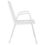 ΚΑΡΕΚΛΑ ΠΟΛΥΘΡΟΝΑ ΜΕΤΑΛΛΙΚΗ ΛΕΥΚΗ ELIJAH HM5005.02 54x62x89Υ ΕΚ. - Image 4