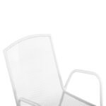 ΚΑΡΕΚΛΑ ΠΟΛΥΘΡΟΝΑ ΜΕΤΑΛΛΙΚΗ ΛΕΥΚΗ ELIJAH HM5005.02 54x62x89Υ ΕΚ. - Image 5