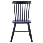 ΚΑΡΕΚΛΑ ΤΡΑΠΕΖΑΡΙΑΣ LUCIEN HM8645.02 ΞΥΛΟ ΟΞΙΑΣ ΣΕ ΜΑΥΡΟ ΜΑΤ ΧΡΩΜΑ 48x54x86Υεκ. - Image 3