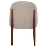 ΚΑΡΕΚΛΑ ΤΡΑΠΕΖΑΡΙΑΣ RAMMER HM9744.02 RUBBERWOOD ΣΕ ΚΑΡΥΔΙ-ΕΚΡΟΥ ΥΦΑΣΜΑ 57x55x86Υεκ. - Image 6