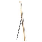 ΚΑΘΡΕΠΤΗΣ ΔΑΠΕΔΟΥ ΒOELY HM9577.30 ΣΚΕΛΕΤΟΣ ΑΛΟΥΜΙΝΙΟΥ ΣΕ ΧΡΥΣΟ ΧΡΩΜΑ 40x35x160Υεκ. - Image 3