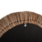 ΚΑΘΡΕΠΤΗΣ ΤΟΙΧΟΥ HM7834 ΜΕ ΠΛΕΚΤΟ ΠΛΑΙΣΙΟ MENDONG GRASS Φ70εκ ΣΕ ΜΑΥΡΟ & ΦΥΣΙΚΟ - Image 4