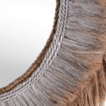 ΚΑΘΡΕΠΤΗΣ ΤΟΙΧΟΥ ΟΒΑΛ ΑΠΟ ΙΝΕΣ ΑΜΠΑΚΑ ΣΕ ΧΡΩΜΑ ΦΥΣΙΚΟ & ΑΣΗΜΙ 90x5x140Yεκ.HM7738 - Image 4