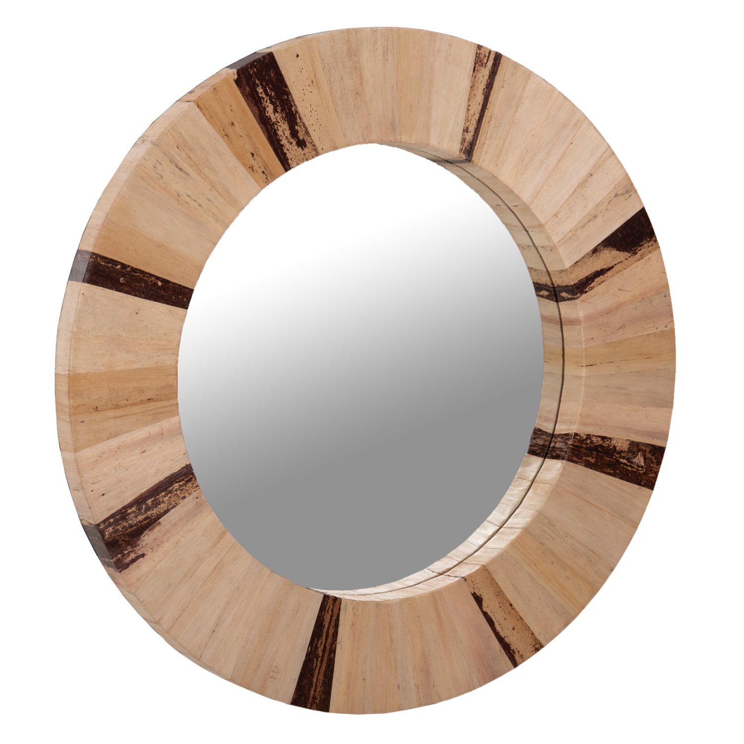 kathreptis-toichoy-stroggylos-fb97837-pl ΚΑΘΡΕΠΤΗΣ ΤΟΙΧΟΥ ΣΤΡΟΓΓΥΛΟΣ HM7837 ΠΛΑΙΣΙΟ ΙΝΕΣ ΦΟΙΝΙΚΑ ΦΥΣΙΚΟ ΧΡΩΜΑ Φ60x4εκ. - Image 1