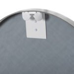 ΚΑΘΡΕΠΤΗΣ ΤΟΙΧΟΥ ΣΤΡΟΓΓΥΛΟΣ HM9582.40 ΣΚΕΛΕΤΟΣ ΑΛΟΥΜΙΝΙΟΥ ΣΕ ΑΣΗΜΙ ΧΡΩΜΑ Φ50x3εκ. - Image 5