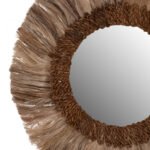 ΚΑΘΡΕΠΤΗΣ ΤΟΙΧΟΥ ΣΤΡΟΓΓΥΛΟΣ ΠΛΑΙΣΙΟ ΙΝΕΣ ΑΜΠΑΚΑ ΣΕ ΧΡΩΜΑ ΦΥΣΙΚΟ 60x4x60Yεκ.HM7731 - Image 3