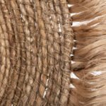 ΚΑΘΡΕΠΤΗΣ ΤΟΙΧΟΥ ΣΤΡΟΓΓΥΛΟΣ ΜΕ ΠΛΑΙΣΙΟ ΑΠΟ ΙΝΕΣ ΑΜΠΑΚΑ ΣΕ ΦΥΣΙΚΟ 85x17x85Yεκ.HM7742 - Image 5