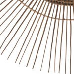 ΚΑΘΡΕΠΤΗΣ ΤΟΙΧΟΥ ΣΤΡΟΓΓΥΛΟΣ ΜΕ STICKS ΚΟΚΟΦΟΙΝΙΚΑ ΣΕ ΦΥΣΙΚΟ 120x4x120Yεκ.HM7732 - Image 6