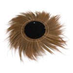 ΚΑΘΡΕΠΤΗΣ ΤΟΙΧΟY ΣΤΡΟΓΓΥΛΟΣ ΠΛΑΙΣΙΟ ΙΝΕΣ ΜΠΑΝΑΝΑΣ ΣΕ ΦΥΣΙΚΟ 130x4x130Υεκ.HM7734 - Image 6