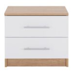 ΚΟΜΟΔΙΝΟ ΜΕΛΑΜΙΝΗΣ HM2220.06 SONAMA - ΛΕΥΚΟ 48x40,5x41,5 εκ. - Image 4