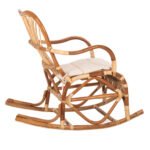 ΚΟΥΝΙΣΤΗ ΠΟΛΥΘΡΟΝΑ ΜΕ ΜΑΞΙΛΑΡΙ SANTA FE RATTAN HM9343 60x103x90Υ εκ. - Image 5